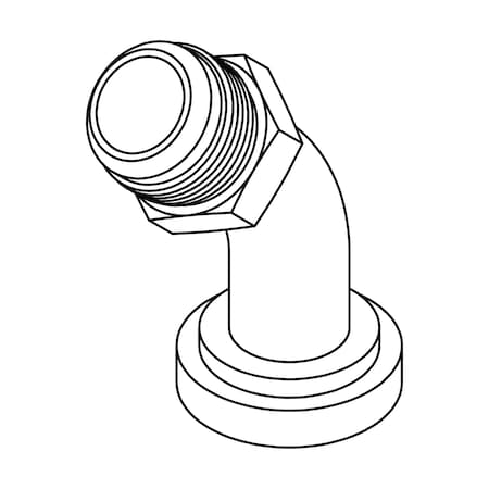 Tompkins Hydraulic Fitting-Flange12MJ-12FL C62 45 6847-12-12